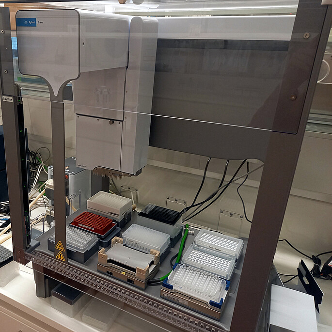 Pipettierroboter Agilent Bravo
