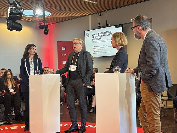 Sprecher*innen des Roundtables Boosting Biomedical Innovation Ecosystems in Europe