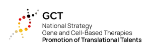 [Translate to englisch:] Logo GCT, Nationale Strategy, gene und cell-based Therapies, Promotion of Talents