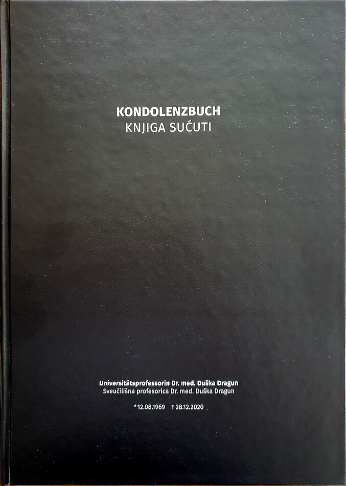 Kondolenzbuch für Duska Dragun Kondolenzbuch für Duska Dragun