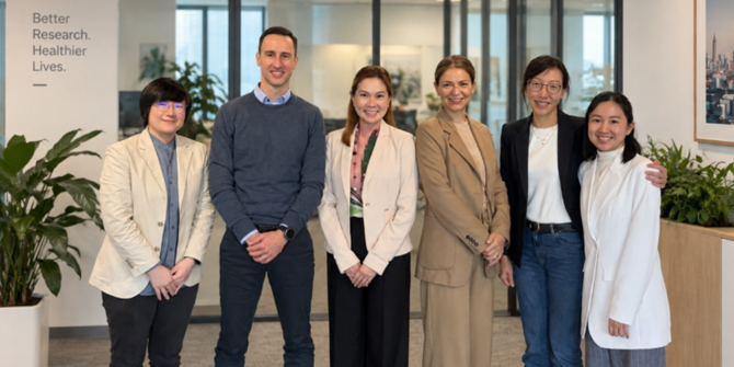 The Co-Innovation Programme's project team: F.l.t.r. Sock Yue Thong, Avner Shahal, Clarice Chen, Hana Hastor, Vivien Won, Andrea Ang © Avner Shahal