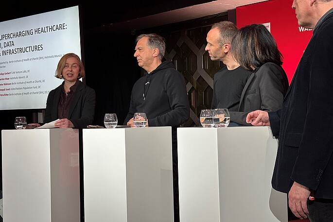 Sprecher*innen des Roundtables Supercharging Healthcare: AI, Data & Infrastructure