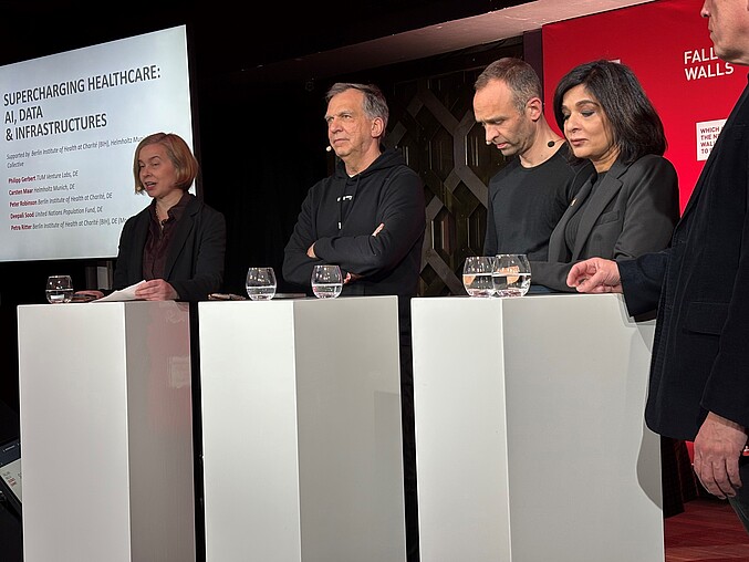 Sprecher*innen des Roundtables Supercharging Healthcare: AI, Data & Infrastructure